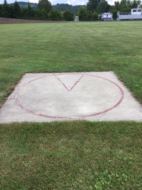 shot put circle